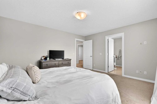 38 Silverado Skies Crescent, Calgary, AB - Indoor Photo Showing Bedroom