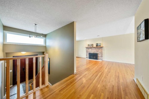 3316 24 Street Nw, Calgary, AB - Indoor Photo Showing Other Room With Fireplace