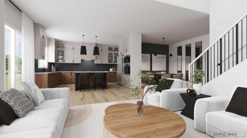 271 Legacy Mount Se, Calgary, AB - Indoor Photo Showing Living Room