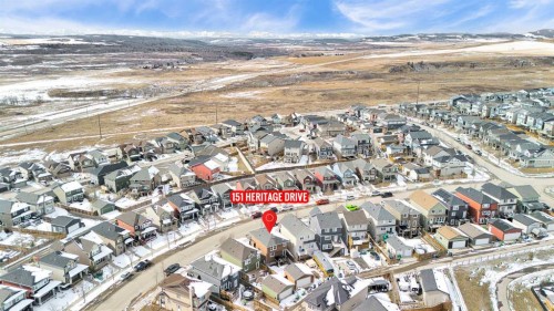 151 Heritage Drive, Cochrane, AB - Outdoor With View
