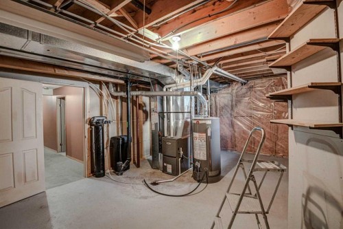 606 Diamond Court Se, Calgary, AB - Indoor Photo Showing Basement