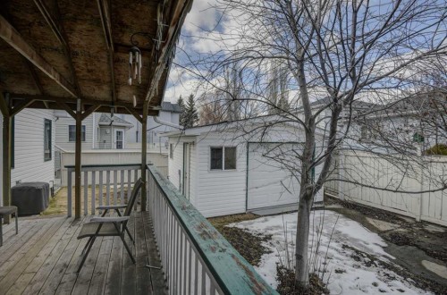 606 Diamond Court Se, Calgary, AB - Outdoor With Deck Patio Veranda