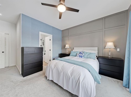1627 Montrose Terrace Se, High River, AB - Indoor Photo Showing Bedroom
