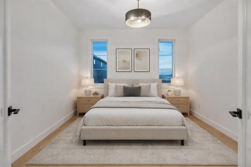 153 Waterford Passage, Chestermere, AB - Indoor Photo Showing Bedroom
