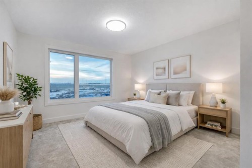 153 Waterford Passage, Chestermere, AB - Indoor Photo Showing Bedroom