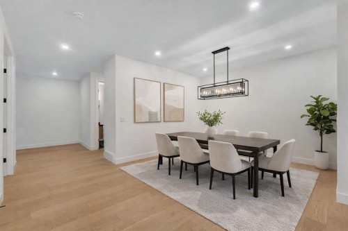 153 Waterford Passage, Chestermere, AB - Indoor Photo Showing Dining Room