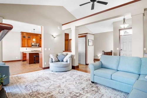 5939 Park Meadows Crescent, Olds, AB - Indoor Photo Showing Living Room