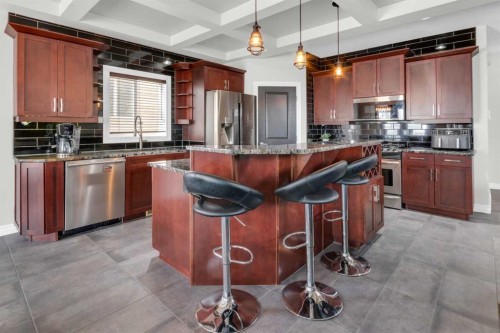 180 Kincora Drive Nw, Calgary, AB - Indoor Photo Showing Kitchen
