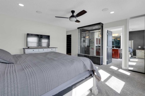 180 Kincora Drive Nw, Calgary, AB - Indoor Photo Showing Bedroom