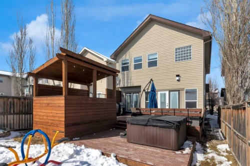 180 Kincora Drive Nw, Calgary, AB - Outdoor With Deck Patio Veranda With Exterior