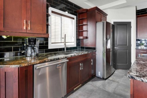 180 Kincora Drive Nw, Calgary, AB - Indoor Photo Showing Kitchen