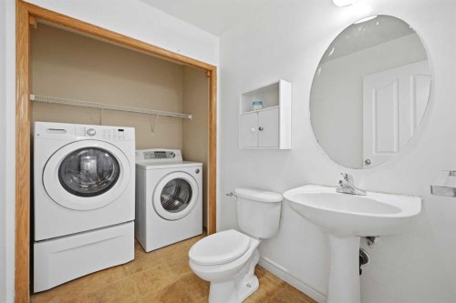 165 Saddlecrest Way Ne, Calgary, AB - Indoor Photo Showing Laundry Room