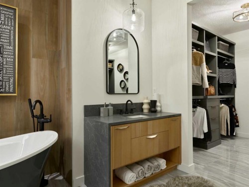 42 Setonridge Way Se, Calgary, AB - Indoor Photo Showing Bathroom