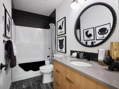 42 Setonridge Way Se, Calgary, AB - Indoor Photo Showing Bathroom