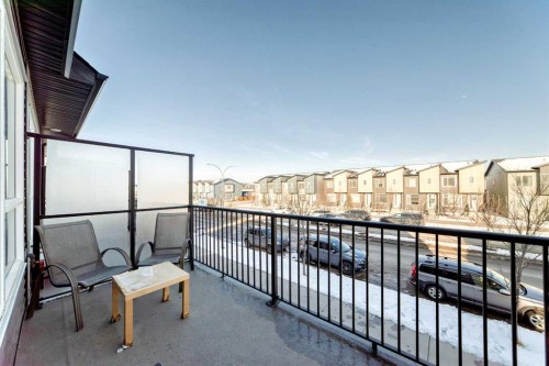 263 Redstone Boulevard Ne, Calgary, AB - Outdoor With Balcony With Exterior