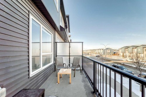 263 Redstone Boulevard Ne, Calgary, AB - Outdoor With Balcony With Exterior