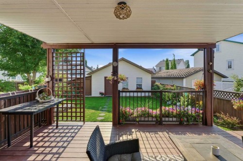 23 Prestwick Green Se, Calgary, AB - Outdoor With Deck Patio Veranda With Exterior
