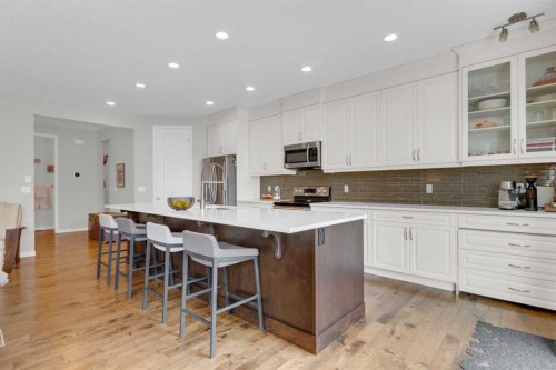 2052 Brightoncrest Green Se, Calgary, AB - Indoor Photo Showing Kitchen With Upgraded Kitchen