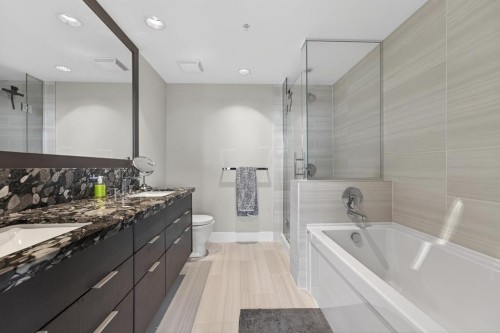 1703-510 6 Avenue Se, Calgary, AB - Indoor Photo Showing Bathroom