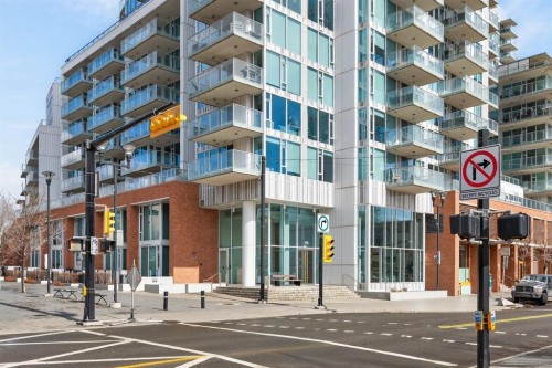 1703-510 6 Avenue Se, Calgary, AB - Outdoor With Balcony With Facade