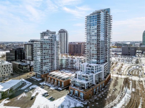 1703-510 6 Avenue Se, Calgary, AB - Outdoor With Facade