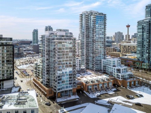 1703-510 6 Avenue Se, Calgary, AB - Outdoor With Facade
