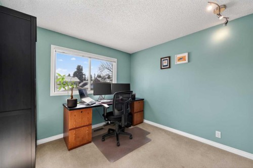 81 Queen Anne Close Se, Calgary, AB - Indoor Photo Showing Office