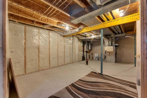 96 Cornerstone Passage Ne, Calgary, AB - Indoor Photo Showing Basement