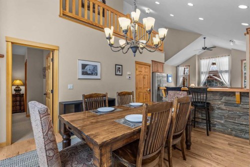 147 Hubman Landing, Canmore, AB - Indoor Photo Showing Dining Room