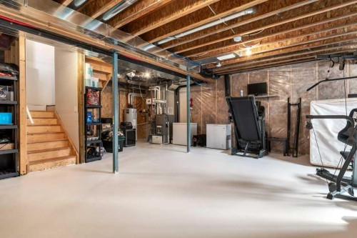 105 Wildrose Green, Strathmore, AB - Indoor Photo Showing Basement