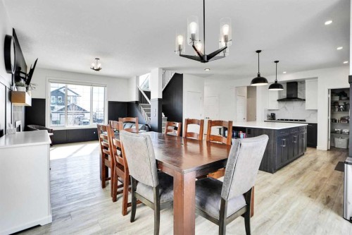 188 Brander Avenue, Langdon, AB - Indoor Photo Showing Dining Room