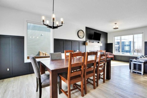 188 Brander Avenue, Langdon, AB - Indoor Photo Showing Dining Room
