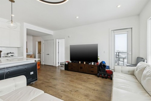 1415-60 Skyview Ranch Road Ne, Calgary, AB - Indoor Photo Showing Living Room