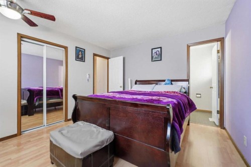 488 Templevale Drive Ne, Calgary, AB - Indoor Photo Showing Bedroom