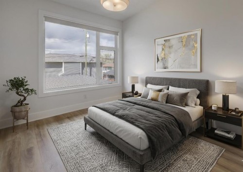 3422 5 Avenue Nw, Calgary, AB - Indoor Photo Showing Bedroom