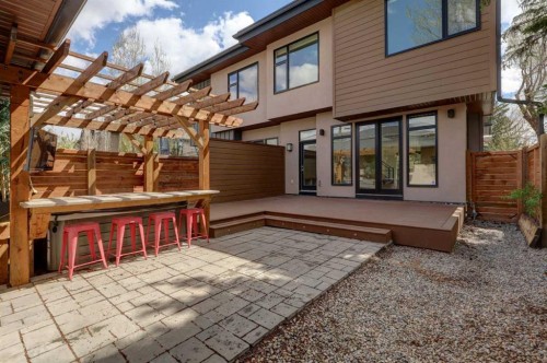 3422 5 Avenue Nw, Calgary, AB - Outdoor With Deck Patio Veranda With Exterior