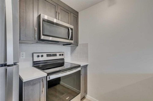 504-474 Seton Circle Se, Calgary, AB - Indoor Photo Showing Kitchen