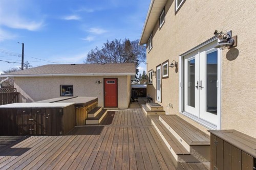 1315 Lake Michigan Crescent Se, Calgary, AB - Outdoor With Deck Patio Veranda With Exterior
