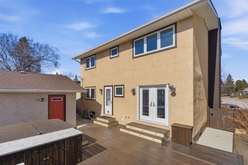 1315 Lake Michigan Crescent Se, Calgary, AB - Outdoor With Deck Patio Veranda With Exterior
