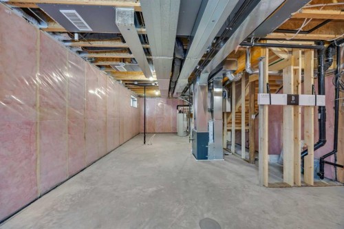 10 Versant Path Sw, Calgary, AB - Indoor Photo Showing Basement