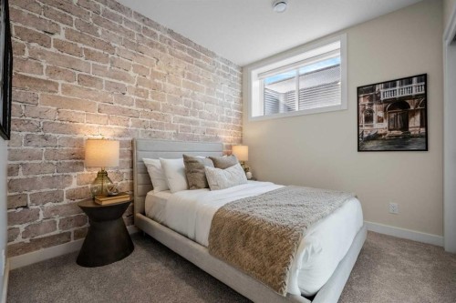 203 Huxland Path Ne, Calgary, AB - Indoor Photo Showing Bedroom