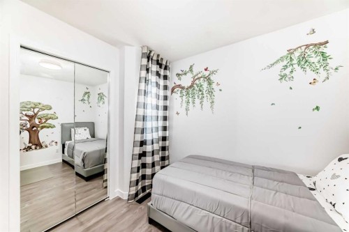 435 Coventry Road Ne, Calgary, AB - Indoor Photo Showing Bedroom