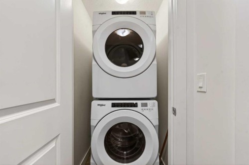 83 Seton Heath Se, Calgary, AB - Indoor Photo Showing Laundry Room