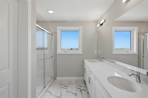 139 Belvedere Crescent Se, Calgary, AB - Indoor Photo Showing Bathroom