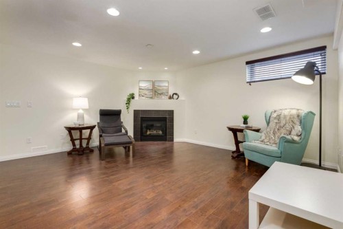 168 West Creek Pond, Chestermere, AB - Indoor With Fireplace