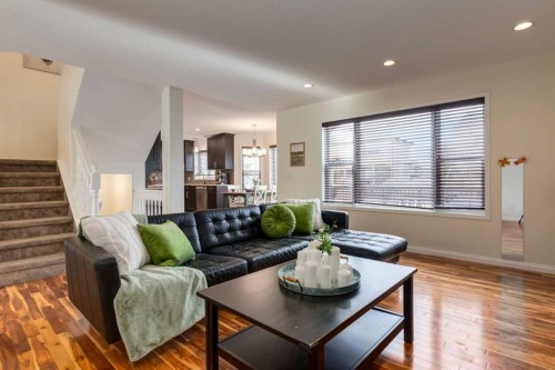 168 West Creek Pond, Chestermere, AB - Indoor Photo Showing Living Room