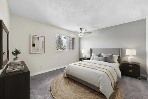 3-6100 4 Avenue Ne, Calgary, AB - Indoor Photo Showing Bedroom