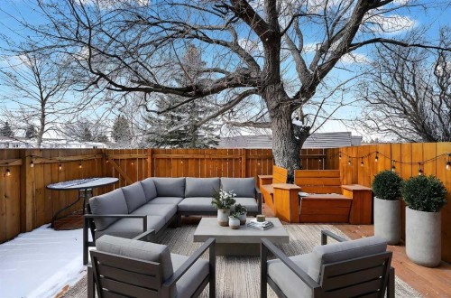 3-6100 4 Avenue Ne, Calgary, AB - Outdoor With Deck Patio Veranda