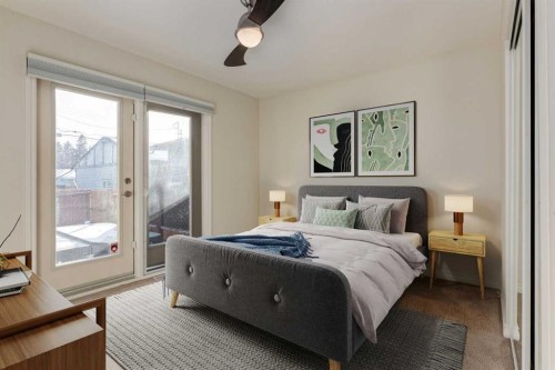 367 Acadia Drive Se, Calgary, AB - Indoor Photo Showing Bedroom