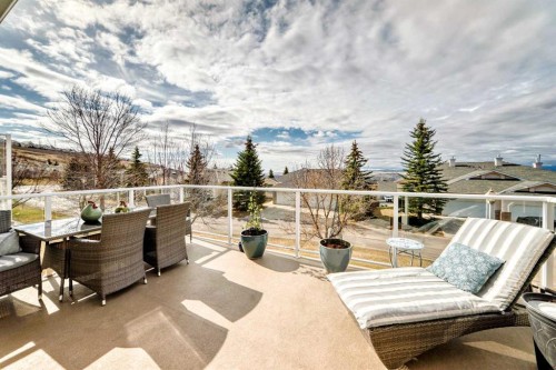 44 Eagleview Heights, Cochrane, AB - Outdoor With Deck Patio Veranda